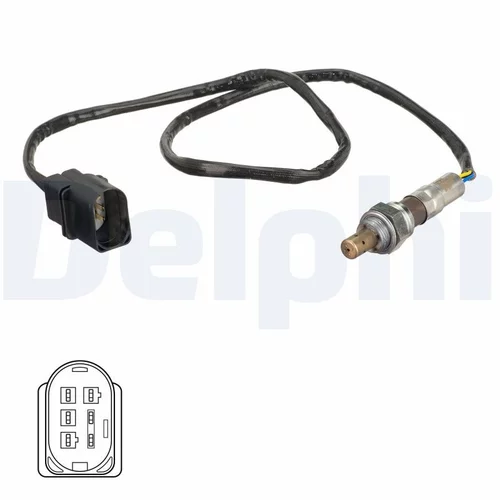 Lambda sonda DELPHI ES21099-12B1 - obr. 1