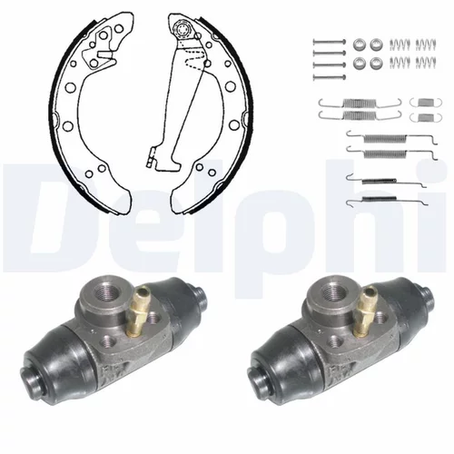 Sada brzdových čeľustí KP850 /DELPHI/ - obr. 1