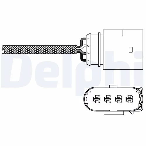 Lambda sonda DELPHI ES20286-12B1 - obr. 1