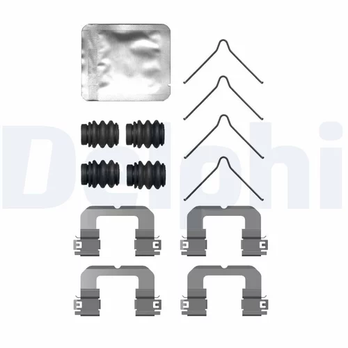 Sada príslušenstva obloženia kotúčovej brzdy DELPHI LX0757