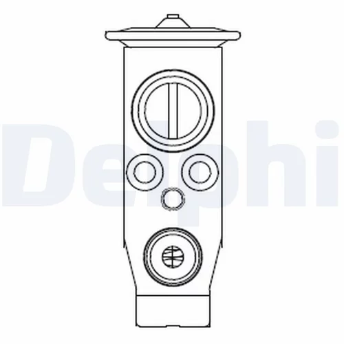 Expanzný ventil klimatizácie DELPHI CB1003V