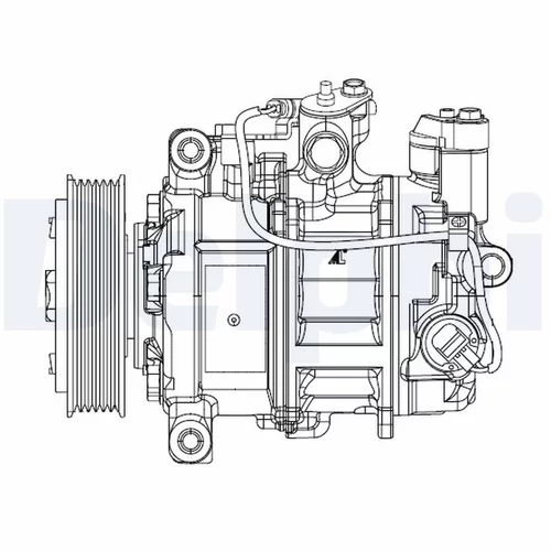 Kompresor klimatizácie DELPHI CS20504