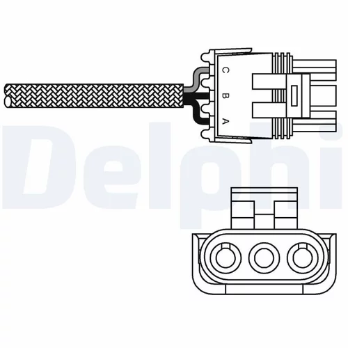 Lambda sonda ES10996-12B1 /DELPHI/