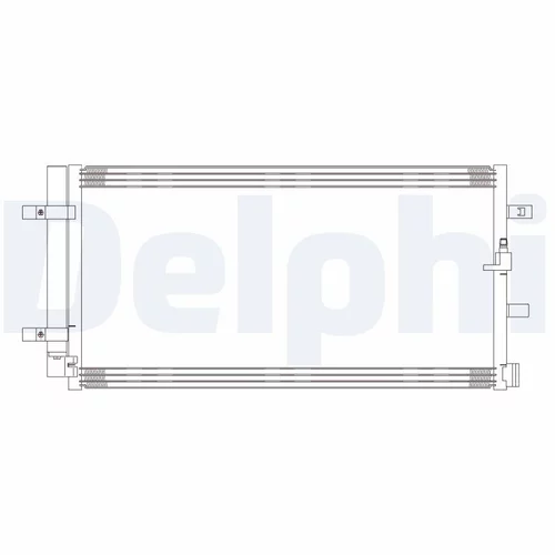 Kondenzátor klimatizácie DELPHI CF20307