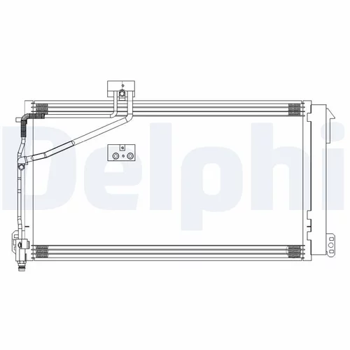 Kondenzátor klimatizácie DELPHI CF20309