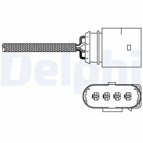 Lambda sonda DELPHI ES20285-12B1 - obr. 1