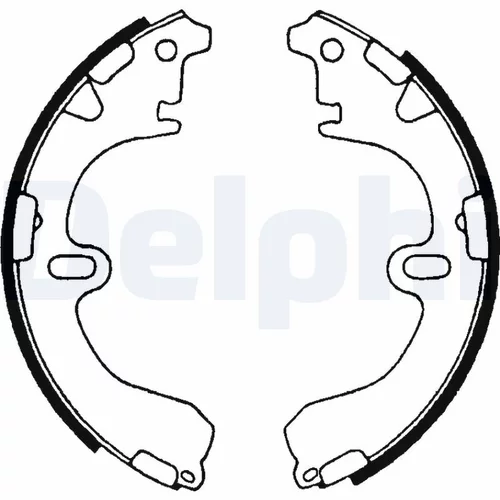 Sada brzdových čeľustí DELPHI LS1315