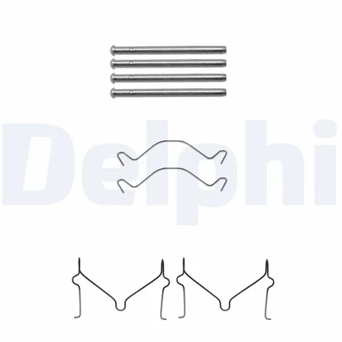 Sada príslušenstva obloženia kotúčovej brzdy DELPHI LX0306