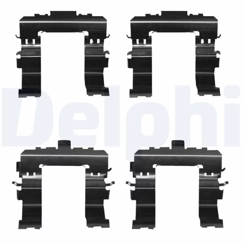 Sada príslušenstva obloženia kotúčovej brzdy DELPHI LX0672