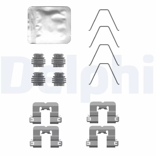 Sada príslušenstva obloženia kotúčovej brzdy DELPHI LX0763
