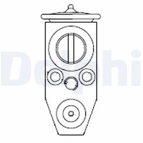 Expanzný ventil klimatizácie DELPHI CB1016V