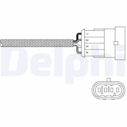 Lambda sonda DELPHI ES20302-12B1 - obr. 1