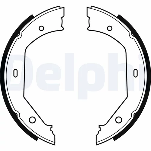 Sada brzdových čeľustí DELPHI LS1857 - obr. 1