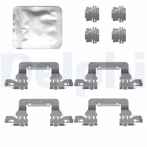 Sada príslušenstva obloženia kotúčovej brzdy DELPHI LX0778