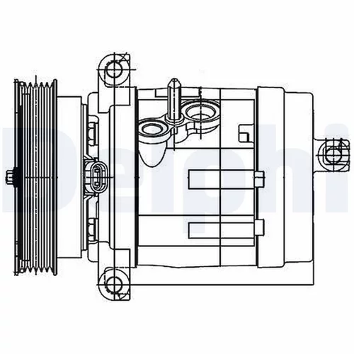 Kompresor klimatizácie DELPHI TSP0155984