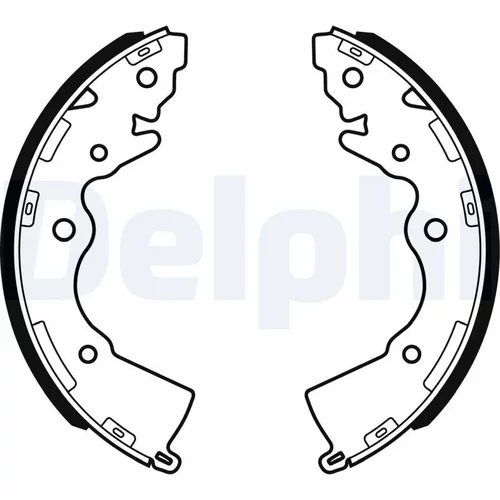 Sada brzdových čeľustí DELPHI LS1996 - obr. 1