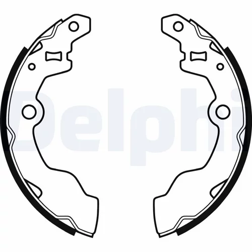 Sada brzdových čeľustí DELPHI LS2069 - obr. 1