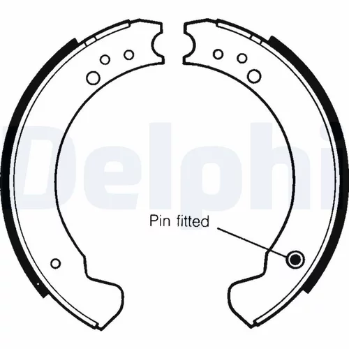 Sada brzdových čeľustí DELPHI LS1089 - obr. 1