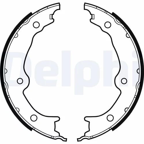 Sada brzdových čeľustí DELPHI LS2130 - obr. 1