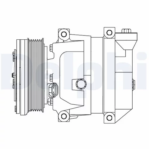 Kompresor klimatizácie DELPHI CS10095-12B1