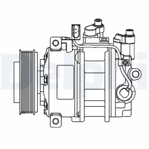 Kompresor klimatizácie DELPHI CS20546