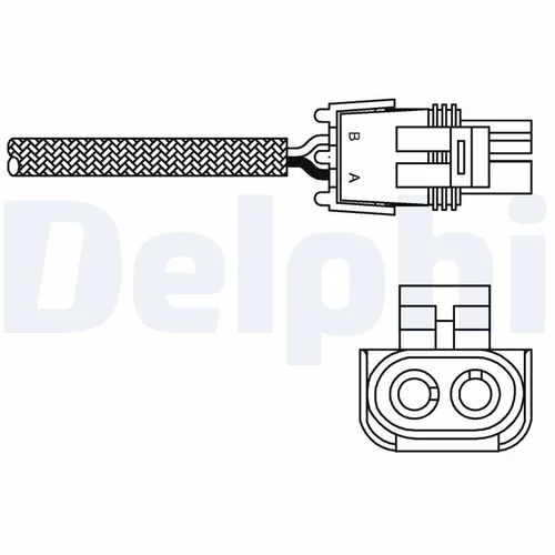 Lambda sonda DELPHI ES10989-12B1 - obr. 1