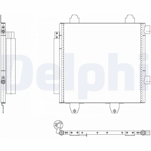 Kondenzátor klimatizácie DELPHI TSP0225643