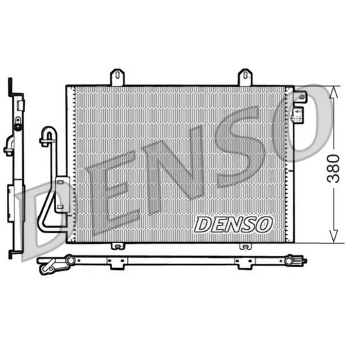 Kondenzátor klimatizácie DENSO DCN23006