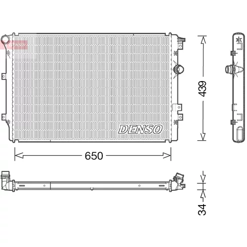 Chladič motora DENSO DRM32046