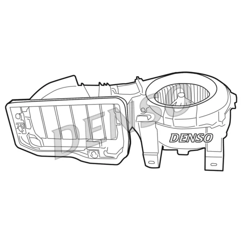 Vnútorný ventilátor DENSO DEA23001 - obr. 1