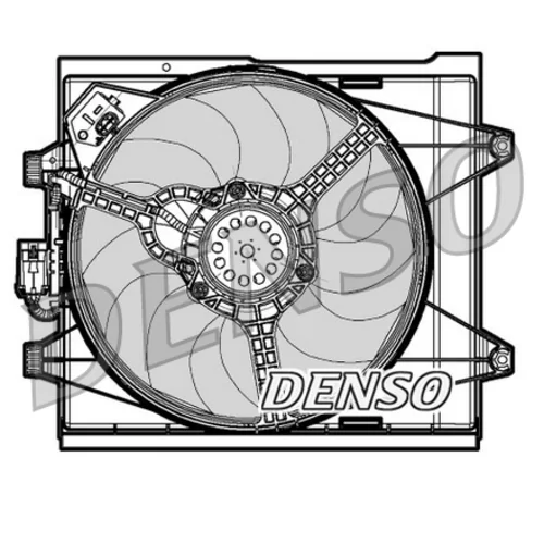 Ventilátor chladenia motora DENSO DER09048