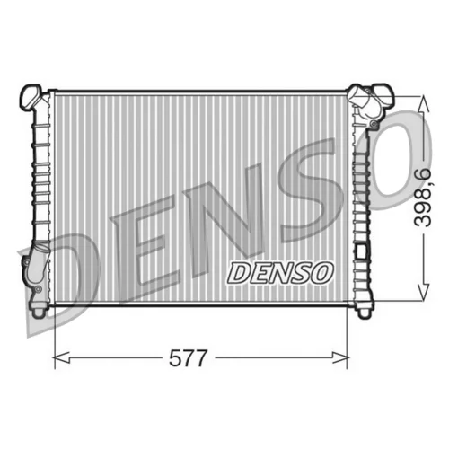 Chladič motora DENSO DRM05102