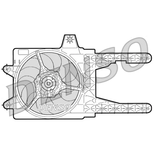 Ventilátor chladenia motora DENSO DER13006