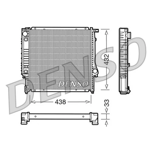 Chladič motora DENSO DRM05021