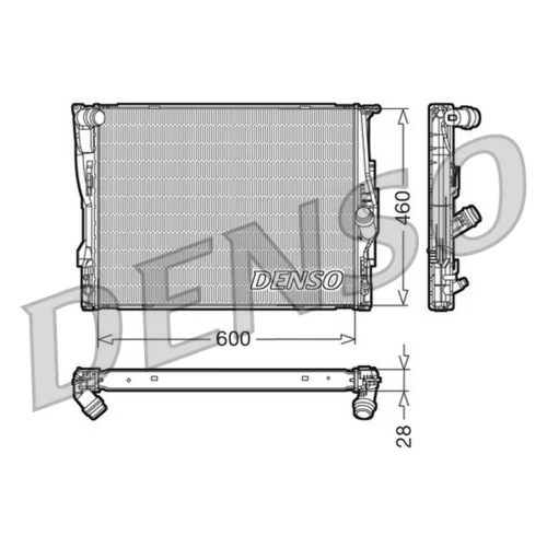 Chladič motora DENSO DRM05110