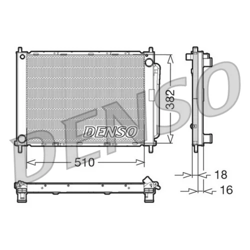 Chladiaca jednotka DENSO DRM23100