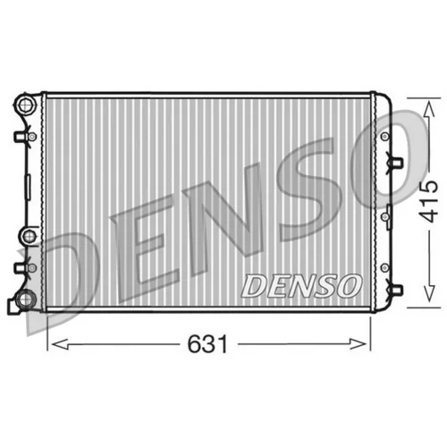 Chladič motora DENSO DRM27004