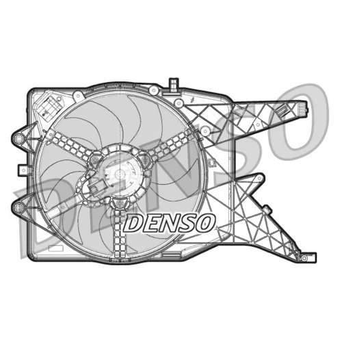 Ventilátor chladenia motora DENSO DER20011