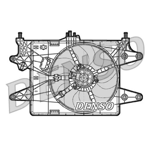 Ventilátor chladenia motora DENSO DER09081