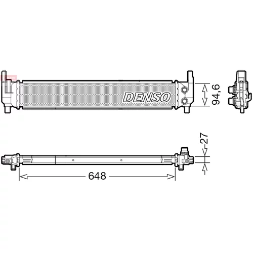 Chladič motora DENSO DRM02042