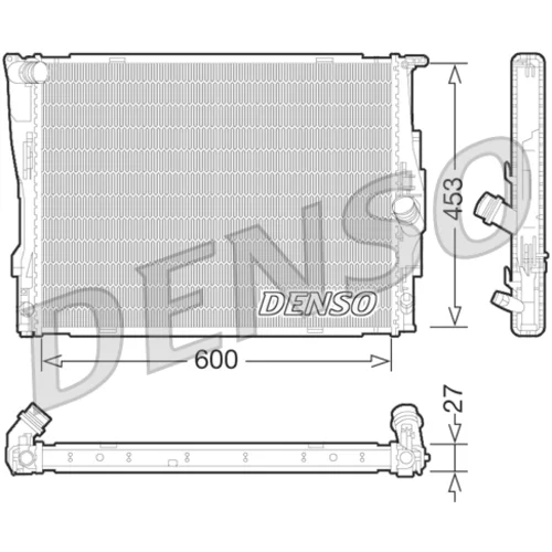 Chladič motora DENSO DRM05073