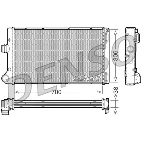 Chladič motora DENSO DRM09099