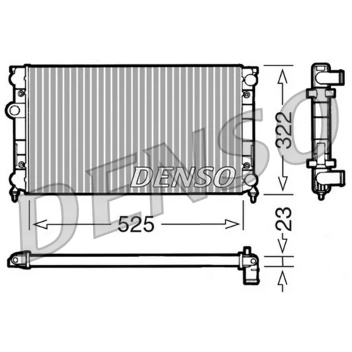 Chladič motora DENSO DRM32006