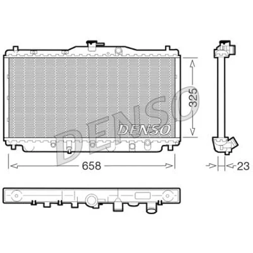 Chladič motora DENSO DRM40001