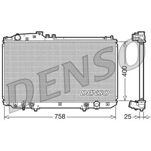 Chladič motora DENSO DRM51006