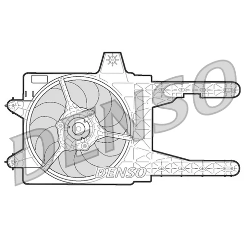 Ventilátor chladenia motora DENSO DER09245