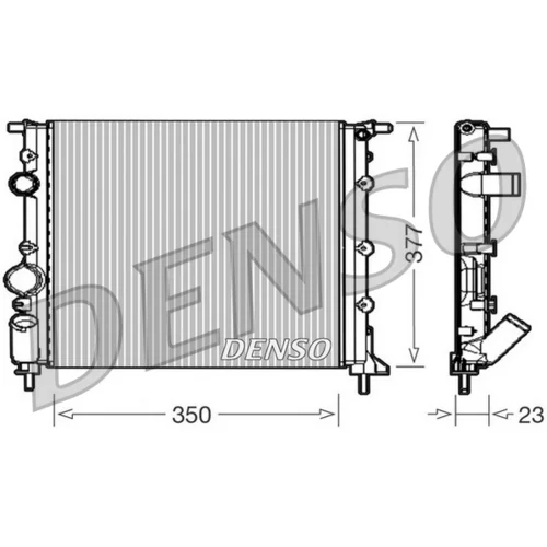 Chladič motora DENSO DRM23010