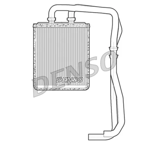 Výmenník tepla vnútorného kúrenia DENSO DRR12011
