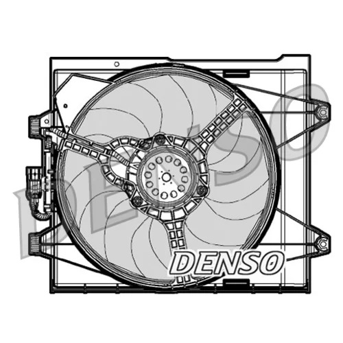 Ventilátor chladenia motora DER09046 /DENSO/