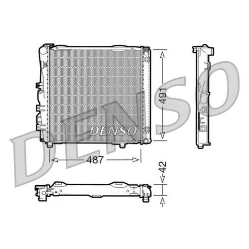 Chladič motora DENSO DRM17052